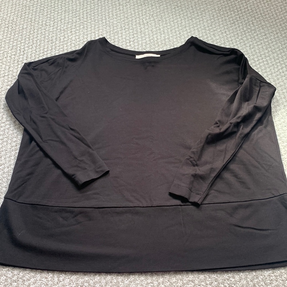 LOFT Black Long Sleeve Top — SIZE XS!